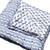 Tilonia® Queen Quilt - Centipede Stripe & Sprig in Blue from Sprout Enterprise®