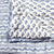 Tilonia® Twin Quilt - Centipede Stripe & Sprig in Blue from Sprout Enterprise®