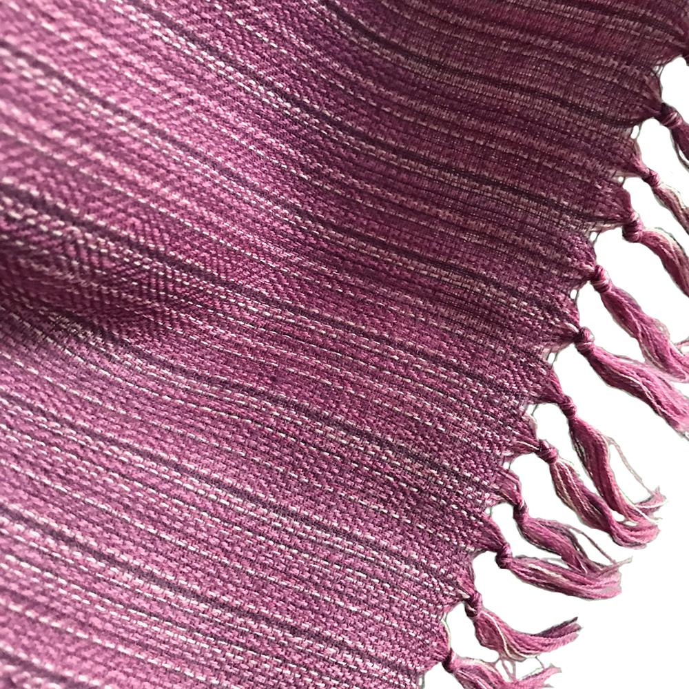 Kilmora Handwoven Throw in Mauve Stripes - Sprout Enterprise®