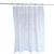 Barmer Appliqué Shower Curtain - White on White